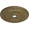 Ekena Millwork Jefferson Medallion (Canopies up to 5"), 26 1/2"OD x 3 5/8"ID x 1 1/2"P, Mississippi Mud Crackle CM26JEMMC - alternate 4